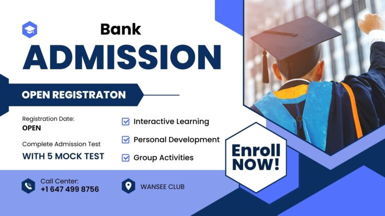 Bank Admission Mock Guide