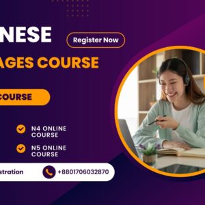 Japanese languages N3-N5 Long course 
