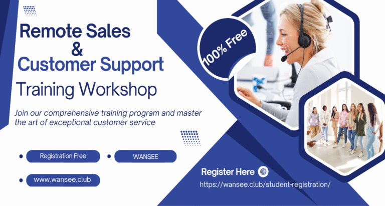 Remote Sales & Customer Support